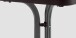 Klapptisch >Boulevard< in Schiefer anthrazit, mecalit®-PRO - 69x72x69cm (BxHxT)