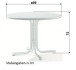 Klapptisch >Boulevard< in Schiefer mocca, mecalit®-PRO - 72x99cm (HxD)