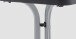 Klapptisch >Boulevard< in Schiefer anthrazit, mecalit®-PRO - 72x68cm (HxD)