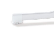 Stehtisch >Party< in Mamor weiß, mecalit®-PRO - 112x70cm (HxD)