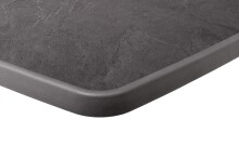 Stehtisch >Party< in Schiefer anthrazit, mecalit®-PRO - 112x68cm (HxD)