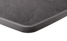 Stehtisch >Party< in Schiefer anthrazit, mecalit®-PRO - 112x68cm (HxD)