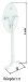 Stehtisch >Party< in Schiefer anthrazit, mecalit®-PRO - 112x86cm (HxD)
