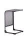 Beistelltisch >Samoa< in Eisengrau, Aluminium - 36x60x40cm (BxHxT)