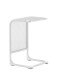 Beistelltisch >Samoa< in Weiß, Aluminium - 36x60x40cm (BxHxT)