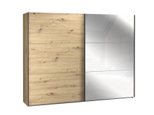 Schwebetürenschrank >TRONDHEIM< in Artisan Eiche - 269,8x210,5x62,9cm (BxHxT)