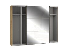 Schwebetürenschrank >TRONDHEIM< in Artisan Eiche - 269,8x210,5x62,9cm (BxHxT)
