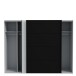 Kleiderschrank >HIGH ROCK< in Secret grey - 269,9x210,5x61,2cm (BxHxT)