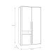 Kleiderschrank >SURFINIO< in Grau  - 108,3x194,3x58,7cm (BxHxT)