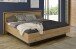 Bett >TRONDHEIM< in Artisan Eiche  - 198,6x93,5x208,6cm (BxHxT)