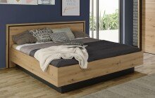 Bett >TRONDHEIM< in Artisan Eiche  -...