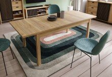 Esstisch >JYTANA< in Mauvella Eiche  - 160,4x76,6x90cm (BxHxT)