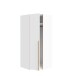 Eckkleiderschrank >SMARTROOM< in Weiss / Catania Eiche  - 94,1x215x94,1 (BxHxT)