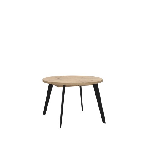Esstisch >TABLES< ausziehbar bis 150cm, Artisan Eiche Dekor - 110/150x74,5x110cm (BxHxT)
