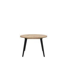 Esstisch >TABLES< ausziehbar bis 150cm, Artisan Eiche Dekor - 110/150x74,5x110cm (BxHxT)
