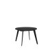 Esstisch >TABLES< in Schwarz  - 110x74,5x110cm (BxHxT)