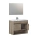 Waschbeckenunterschrank >COTTON< in Nordik - 80x64x45 (BxHxT)