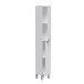 Hochschrank >KONCEPT< in weiß glänzend - 30x182x25 (BxHxT)