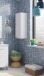 Wandhängeschrank >KONCEPT< in weiß glänzend - 30x85x25 (BxHxT)