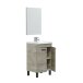 Waschbeckenunterschrank >KONCEPT 50< in Alaska-Eiche - 50x80x40 (BxHxT)