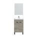 Waschbeckenunterschrank >KONCEPT 50< in Alaska-Eiche - 50x80x40 (BxHxT)