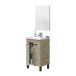 Waschbeckenunterschrank >KONCEPT 50< in Alaska-Eiche - 50x80x40 (BxHxT)