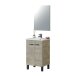 Waschbeckenunterschrank >KONCEPT 50< in Alaska-Eiche - 50x80x40 (BxHxT)
