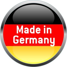 Klapptisch >Boulevard< in Mamor weiß, mecalit®-PRO - 150x72x90cm (BxHxT)