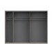 Schiebetürenschrank >MODERN WAY< in Stabeiche / Weiss Matt - 270x210,5x61,2 cm (BxHxT)