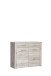 Schuhschrank >PORTLAND< in Sandeiche - 116,3x92,7x34,1cm (BxHxT)