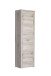 Garderobenschrank >PORTLAND< in Sandeiche  - 61,6x198,3x34,1cm (BxHxT)