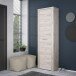 Garderobenschrank >PORTLAND< in Sandeiche  - 61,6x198,3x34,1cm (BxHxT)