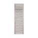 Garderobenpaneel >PORTLAND< in Sandeiche - 61,6x198,3x34,1cm (BxHxT)