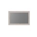 Garderobenspiegel >PORTLAND< in Sandeiche - 116,3x76x1,8cm (BxHxT)