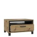 Couchtisch >TRONDHEIM< in Artisan Eiche  / Schwarz Eiche  - 80x44,8x60cm (BxHxT)