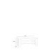 Couchtisch >KILLARNEY< in Mauvella Eiche  - 110x45,5x60cm (BxHxT)