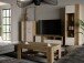 Couchtisch >KILLARNEY< in Mauvella Eiche  - 110x45,5x60cm (BxHxT)