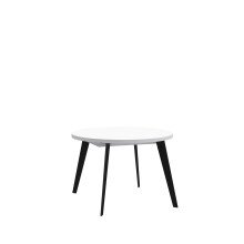 Esstisch >TABLES< in Weiss  - 110x74,5x110cm (BxHxT)