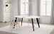Esstisch >TABLES< in Weiss  - 110x74,5x110cm (BxHxT)
