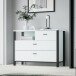 Schubkastenkommode >HIGH ROCK< in Secret grey  - 104,8x85,1x40,2cm (BxHxT)