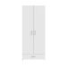 Kleiderschrank >ECONOBOX< in weiß - 79,7x190,5x54,4cm (BxHxT)
