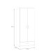Kleiderschrank >ECONOBOX< in weiß - 79,7x190,5x54,4cm (BxHxT)