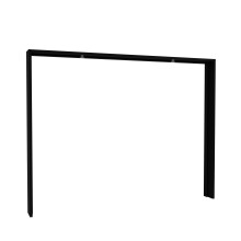 Passepartout >PASSEPARTOUTS< in schwarz - 280,9x215,9x23,8cm (BxHxT)