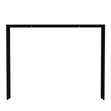 Passepartout >PASSEPARTOUTS< in schwarz - 280,9x215,9x23,8cm (BxHxT)