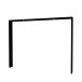 Passepartout >PASSEPARTOUTS< in schwarz - 280,9x215,9x23,8cm (BxHxT)