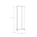 Kleiderschrank >QUAYLE< in Secret grey / Uni Wolfram grau