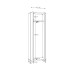 Kleiderschrank >QUAYLE< in Secret grey / Uni Wolfram grau