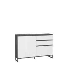 Schuhkommode >QUAYLE< in Secret grey / Uni Wolfram...