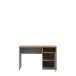 Schreibtisch >SURFINIO< in Grau / Catania Eiche  - 120x73,5x58,7cm (BxHxT)