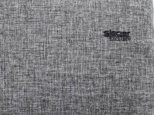 Gartenliege >Auckland< in Grau, Olefin, Polypropylen - 80x89x204cm (BxHxT)